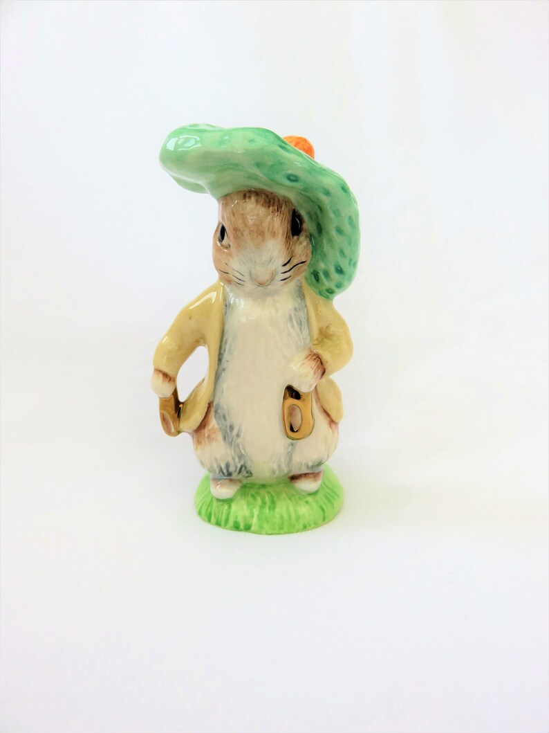 Benjamin Bunny Rabbit Figurine Baby Nursery Ornament Decoration