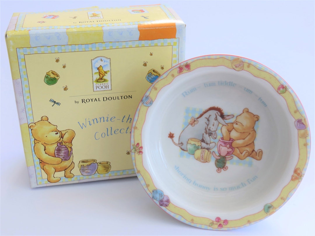 Winnie the Pooh Porringer, Ceramic Bowl, Dish by Royal Doulton. Vintage ...