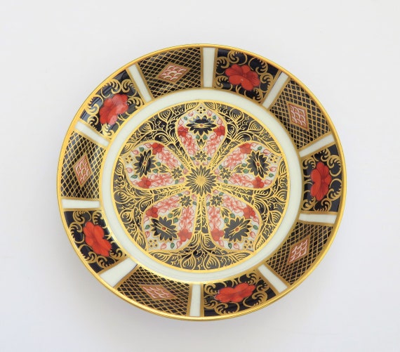 Royal Crown Derby Old Imari Pattern 1128, 4 Inch Trinket Dish, a