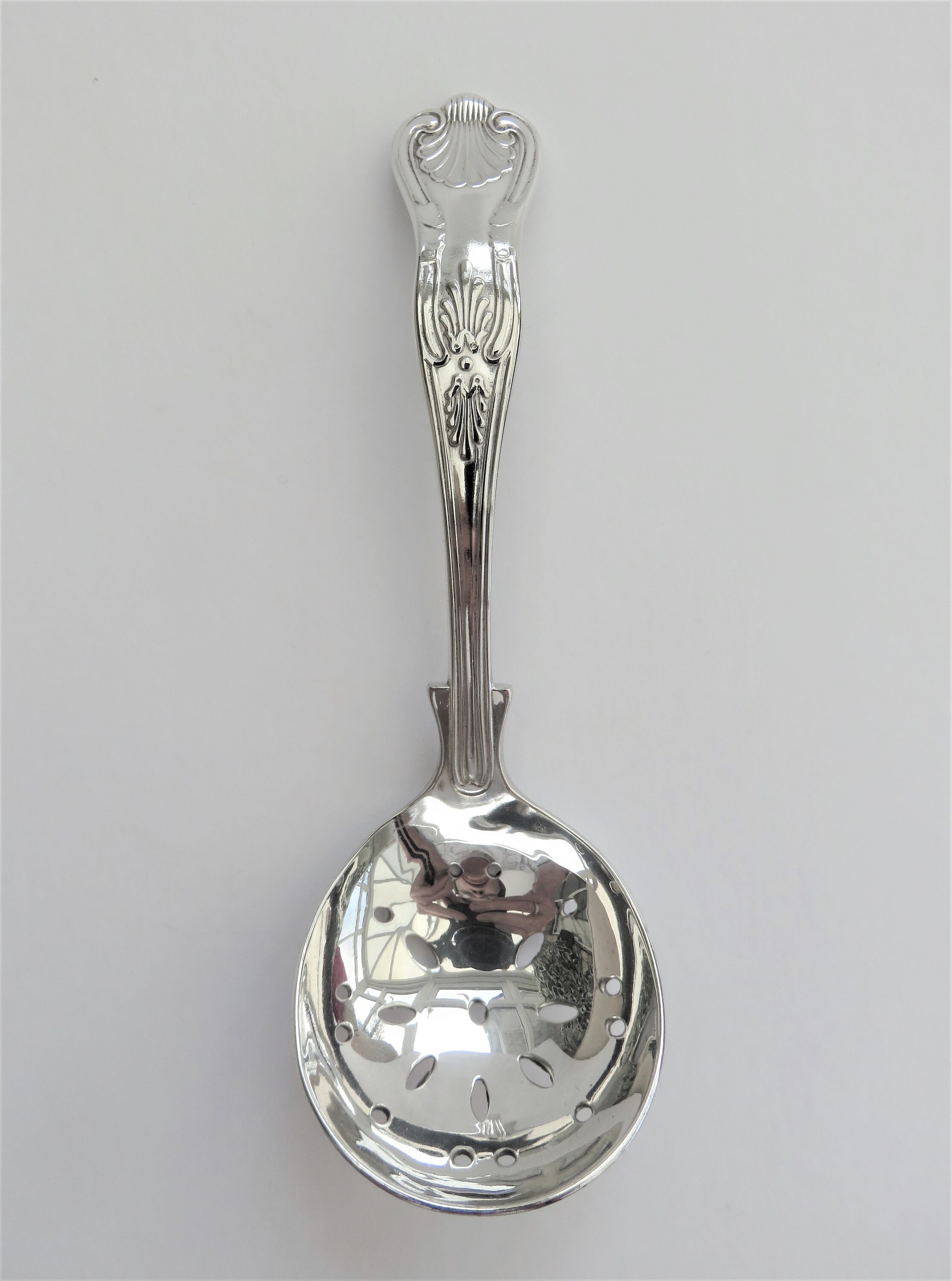 英国アンティーク　sugar sifter spoon Antique Silver Plate Sugar Sifter Spoon English EPNS Victorian Era