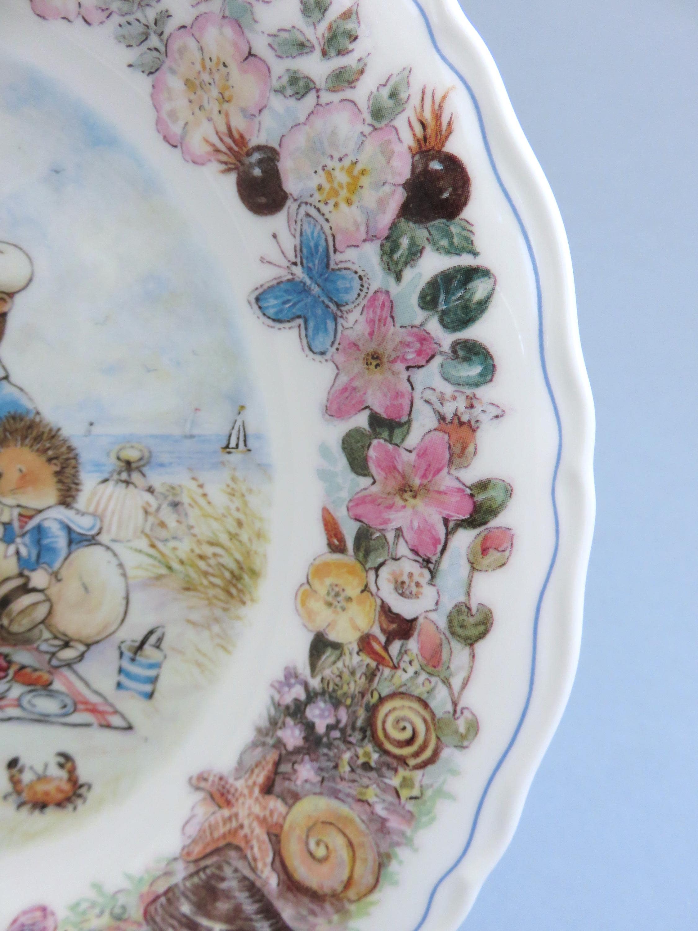 フォックスウッドものがたり Lookin For Piratesプレート 絵皿 Foxwood at Sea Plate Captain Otter's Tales, Pretty Wedgwood