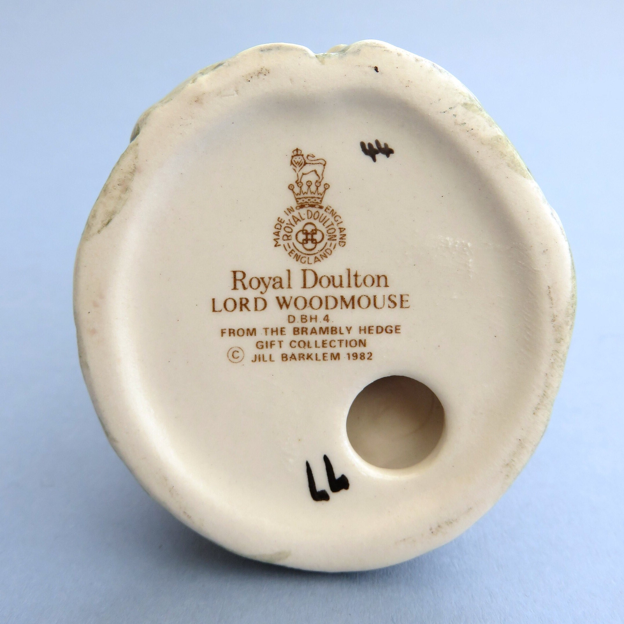 Brambly Hedge Royal Doulton Figurine Lord Woodmouse, Vintage 1982