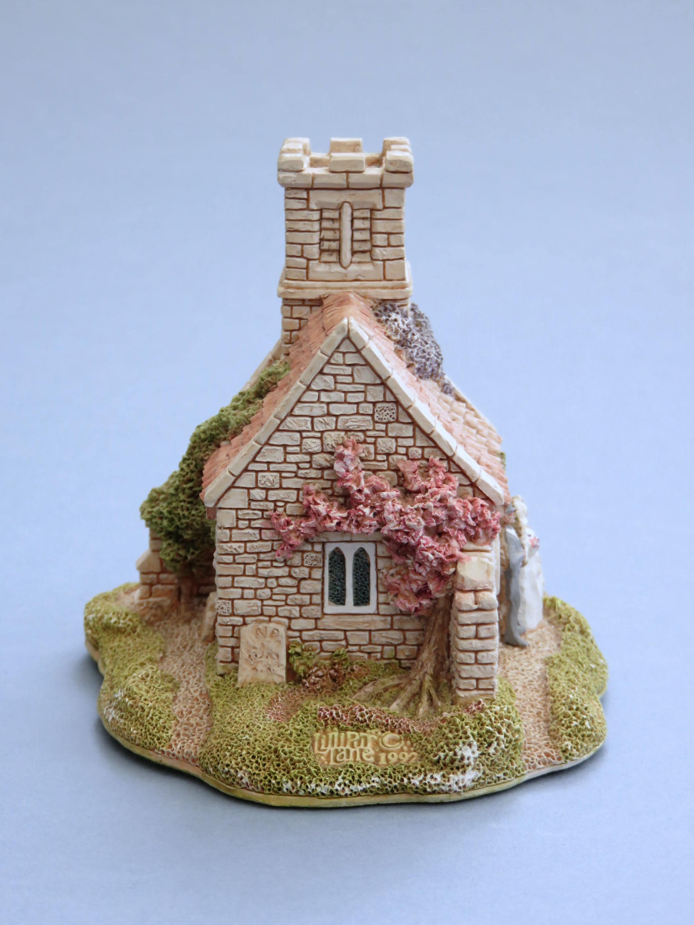 Lilliput Lane Wedding Bells Model, Quaint Church With Bride and