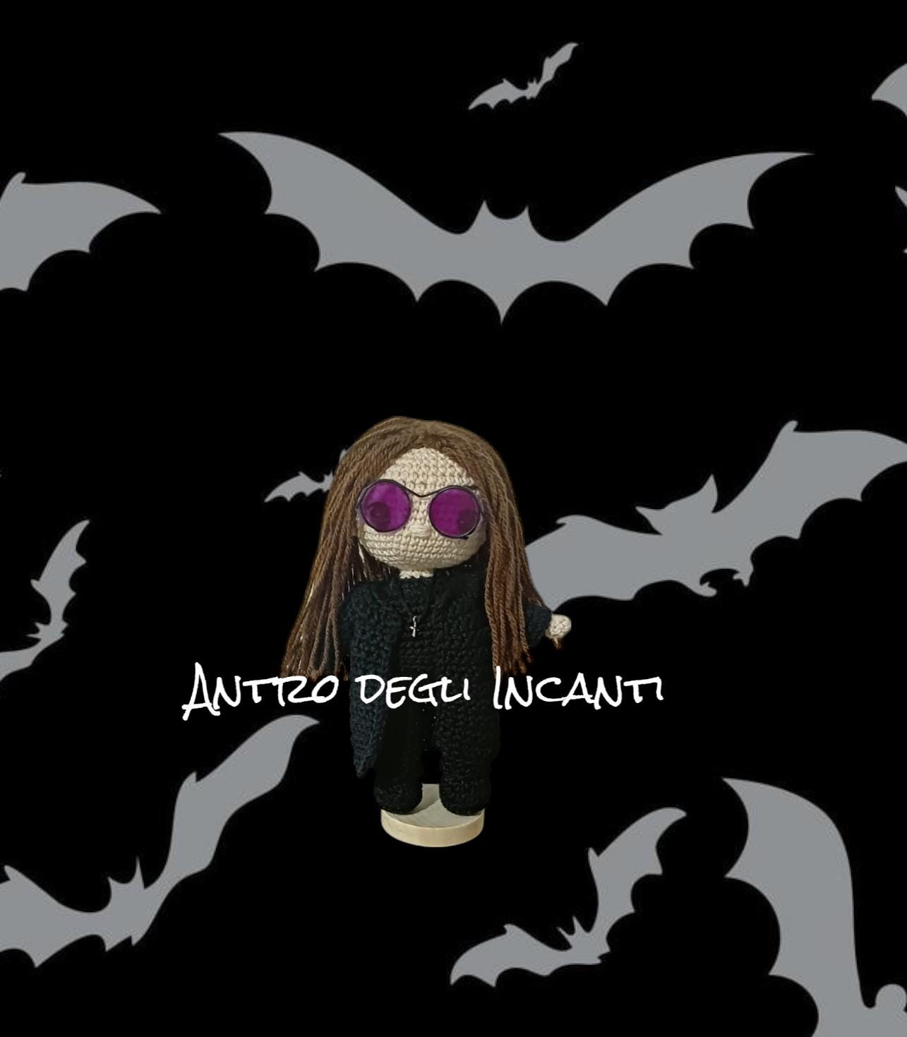 Crochet Ozzy Osbourne - Etsy