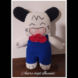 Amigurumi Spanky hond