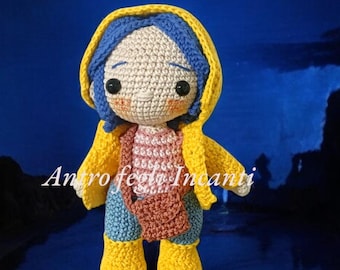 Amigurumi doll Coralline //Amigurumi doll Coralline