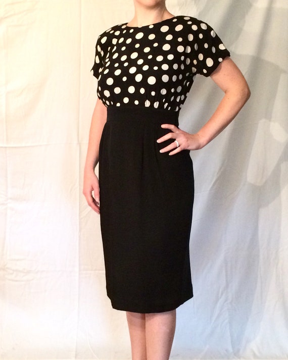 Vintage 80's Teri Jon Cocktail Dress