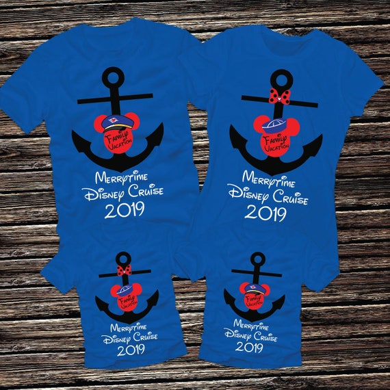 Disney Cruise shirts 2019 Disney Anchor Cruise Tshirts Mickey | Etsy