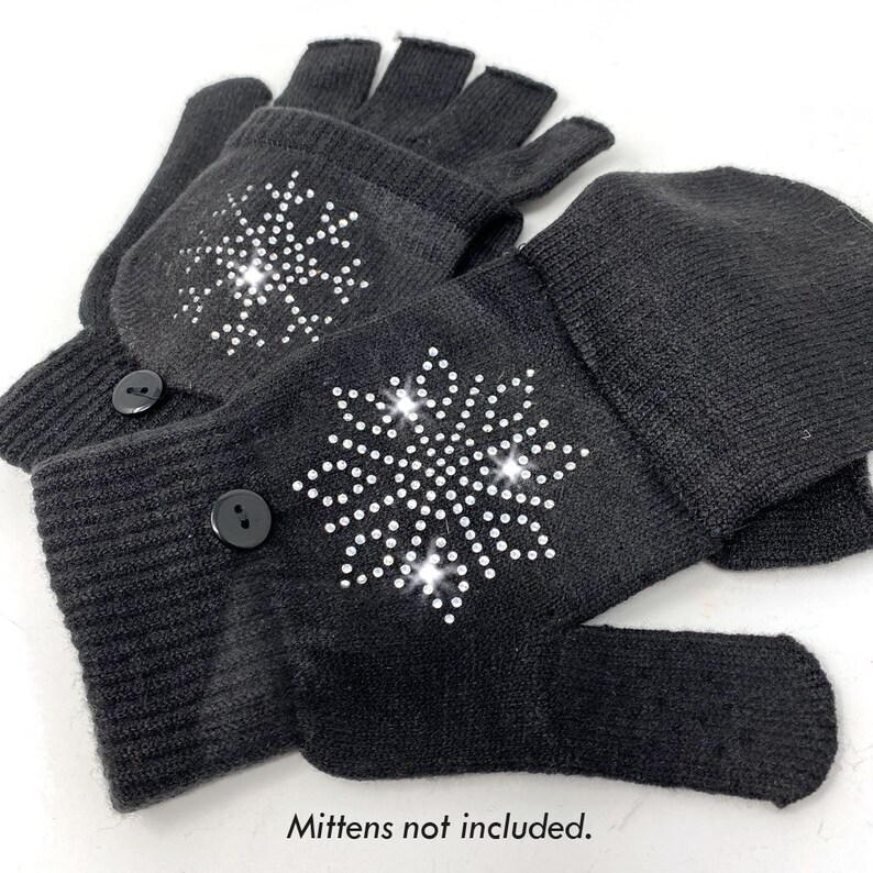 Tiny Frozen Snowflakes Snow Crystals Iron-on Rhinestone - Etsy