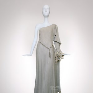 Rare Archival Thierry Mugler Goddess Gown 1979 Eveing Dress