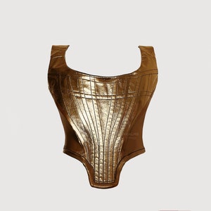 Vivienne Westwood Iconic Archival Gold Corset Rare Red Label SS1993
