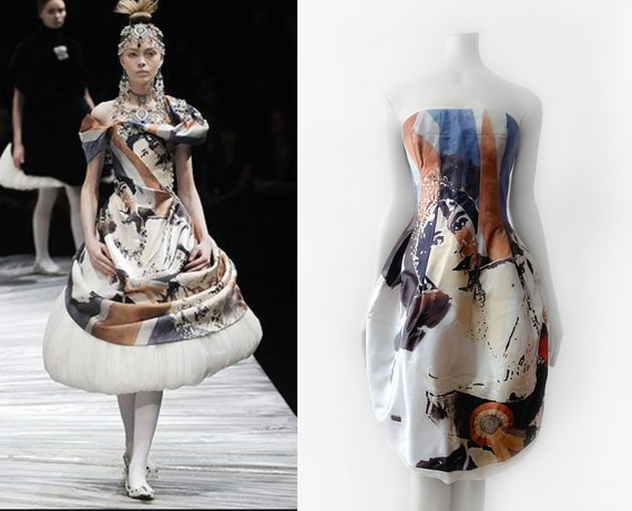 alexander mcqueen dress