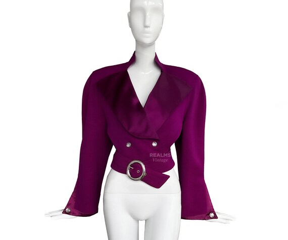 Rare Thierry Mugler FW 1985 Archival Fabulous Dramatic