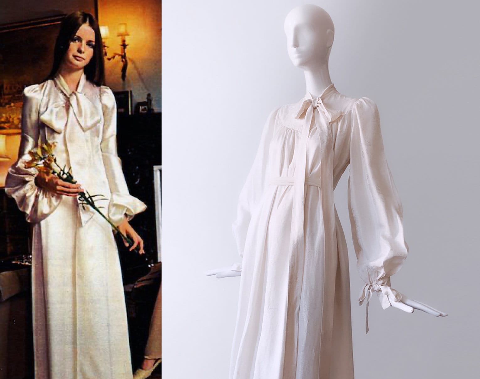 Jean-Louis Scherrer Authenticated Silk Dress