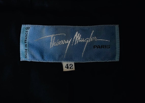Thierry Mugler Archival Jacket Dramatic Collar So… - image 3