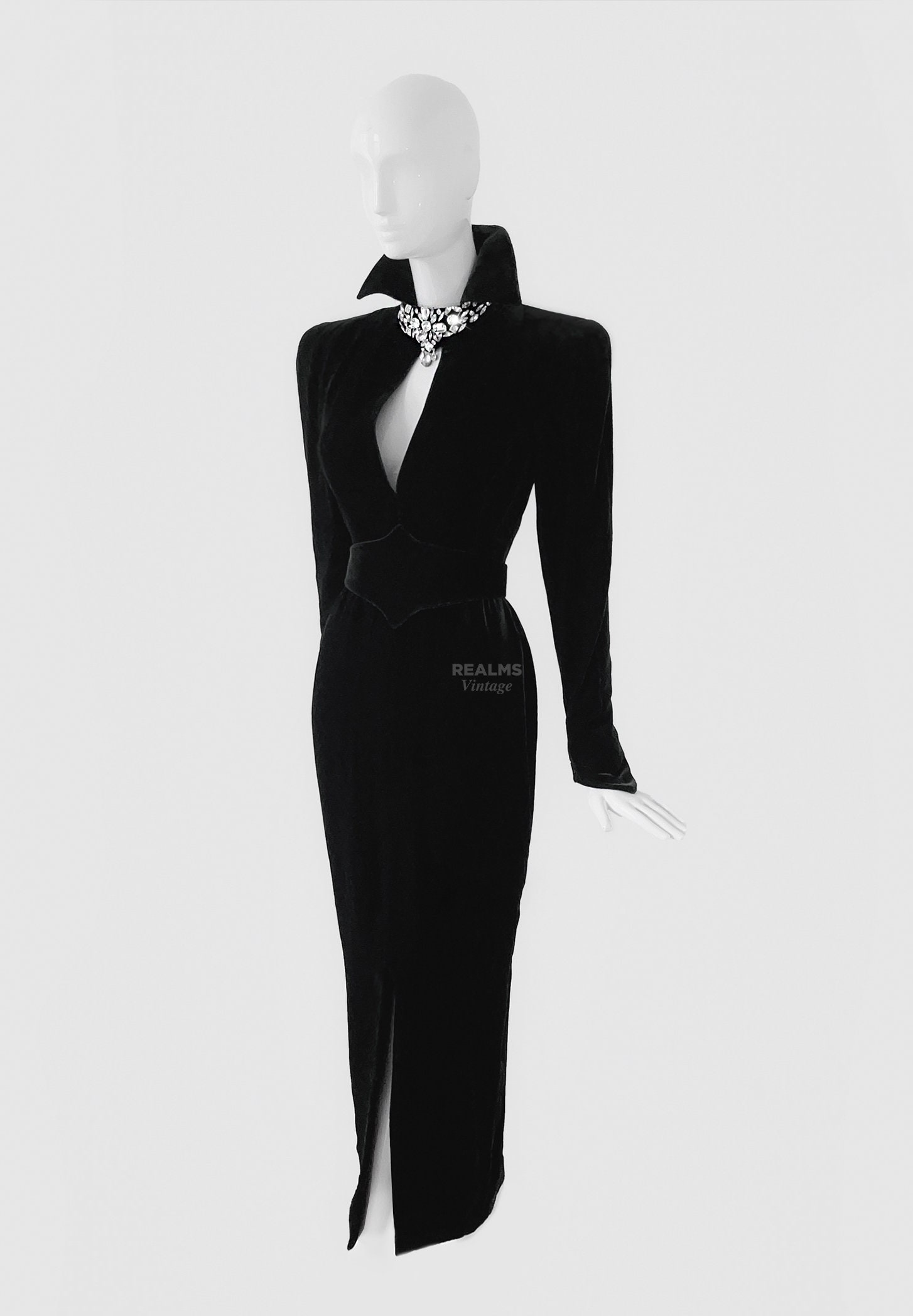Stunning Thierry Mugler Archival FW 1986 Evening Gown Stunning Thierry Mugler Archival FW 1986 Evening Gown