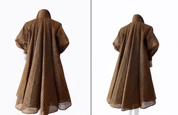 Dior top cape coat