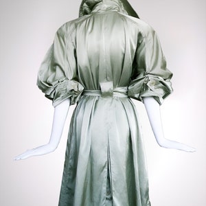 Azzedine Alaia Silk Trench Coat 1986 ALAÏA immagine 4