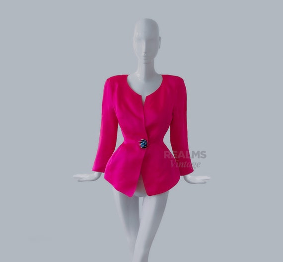 Thierry Mugler Archival Fabulous Rare HOT Pink Ja… - image 5