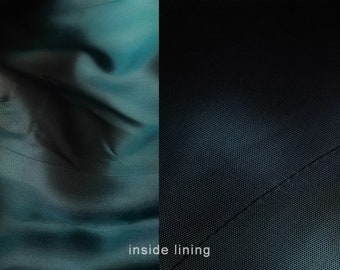 Thierry Mugler FW1992 Archival Runway Blazer Green Wool Black