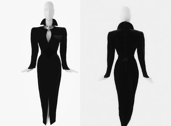 Stunning Thierry Mugler Archival FW 1986 Evening Gown Stunning Thierry Mugler Archival FW 1986 Evening Gown