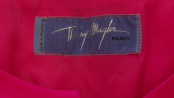 Thierry Mugler Archival Fabulous Rare HOT Pink Ja… - image 9