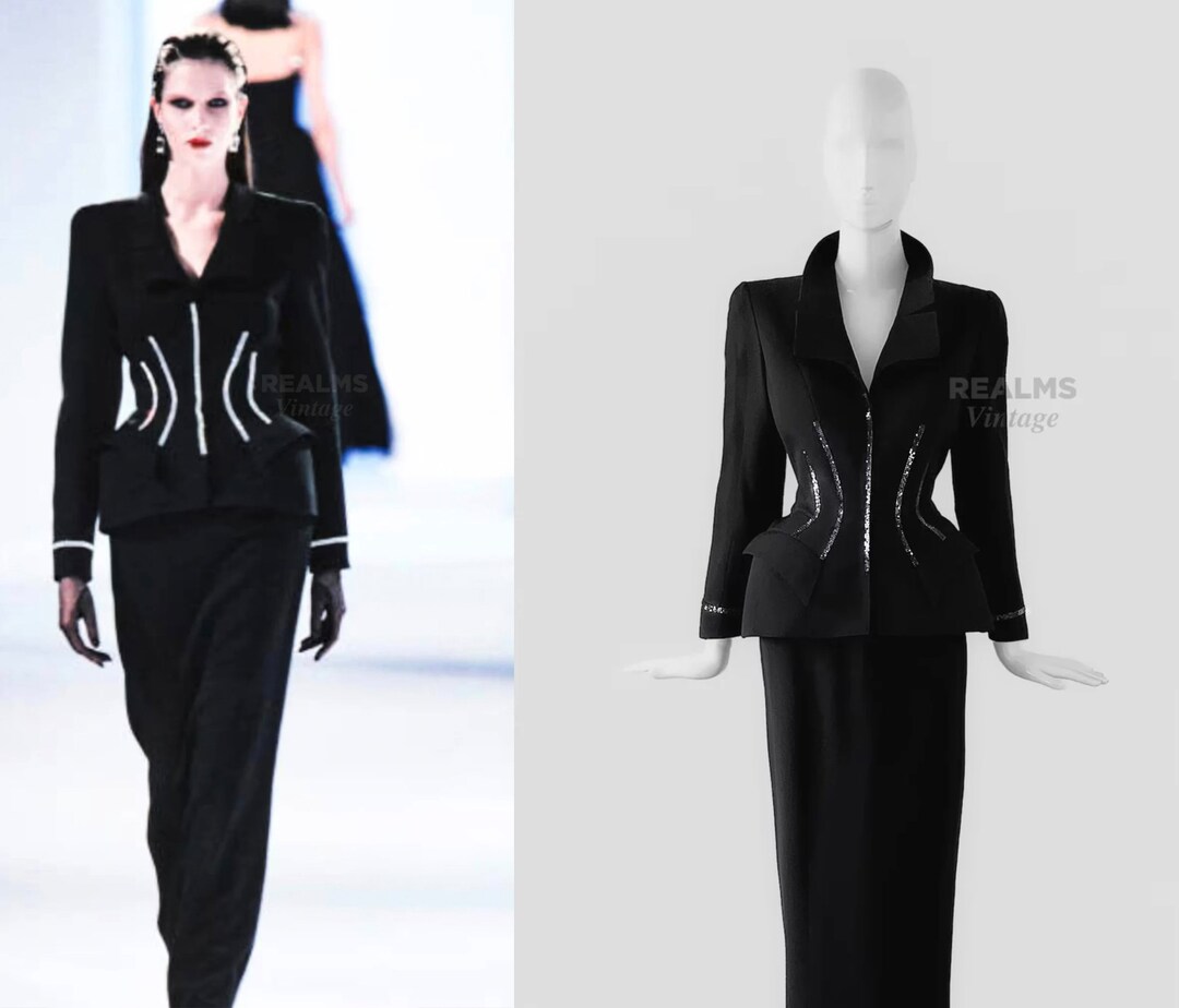 ジャケット MUGLER FW24 VE0418 JACKET (24F1VE0418190 1999) 24P1VE0388182-1999-