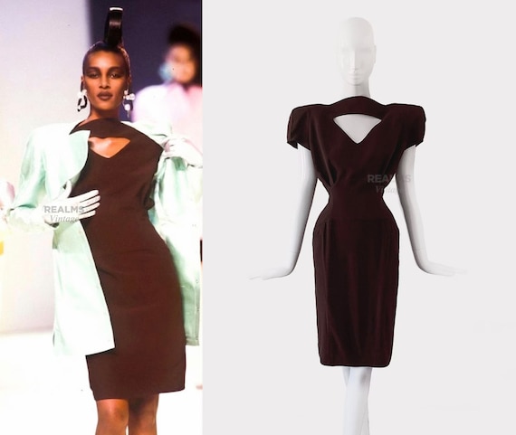 mugler dress