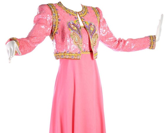Stunning Richilene New York Handmade Vintage Dress