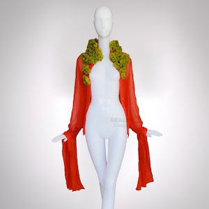 Alexander Mcqueen Savage Beauty Stunning Silk Blouse Top