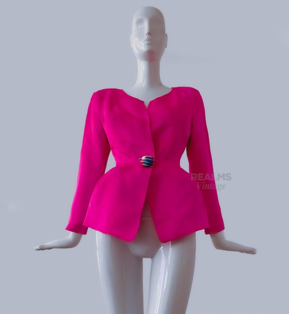 Thierry Mugler Archival Fabulous Rare HOT Pink Ja… - image 6