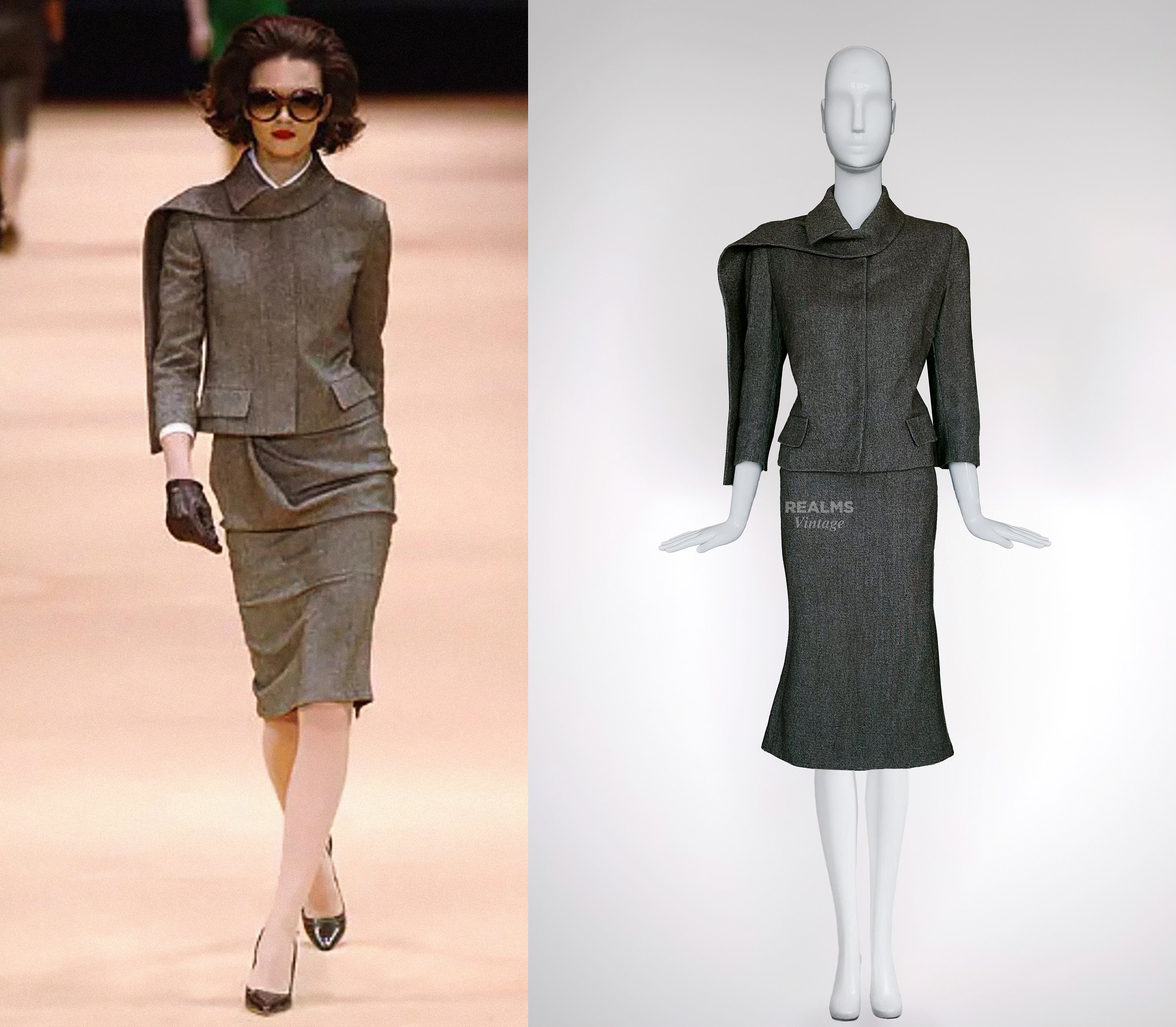 Alexander Mcqueen Archival FW 2005 'the Man Who Knew Too Much