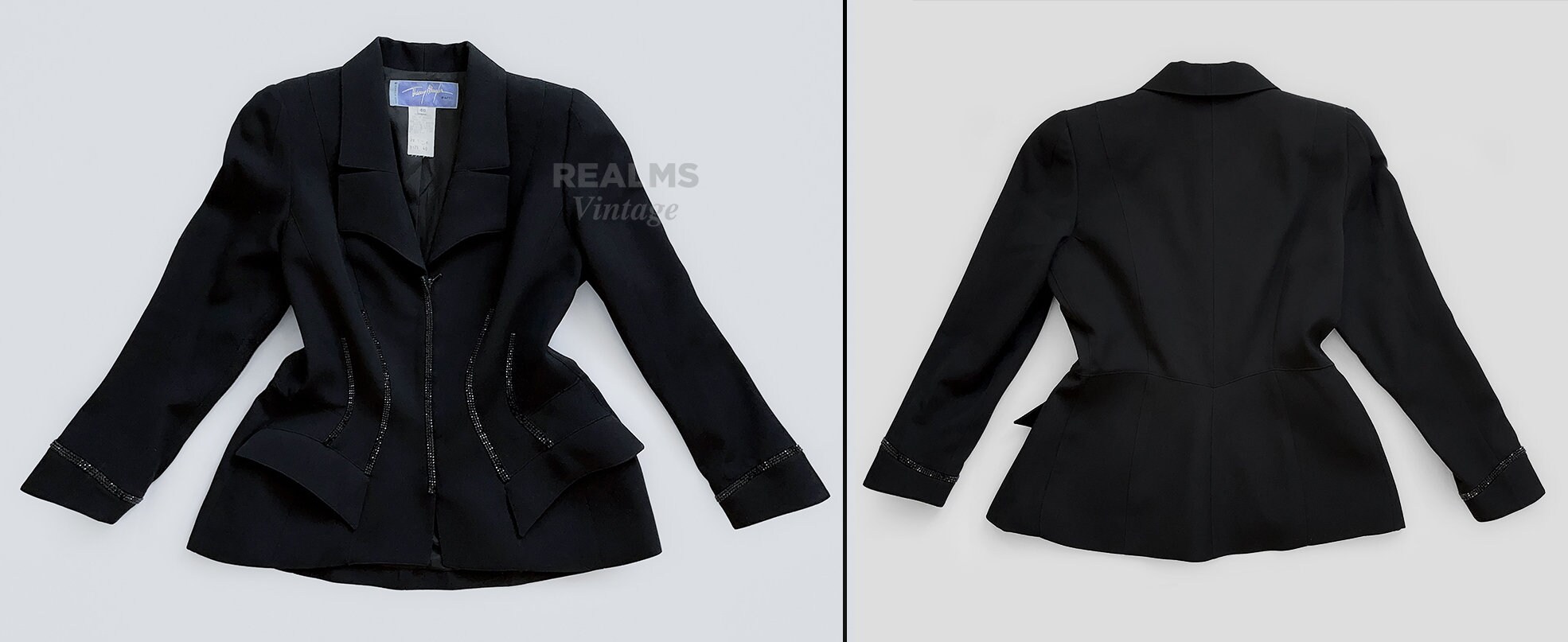 ICONIC Thierry Mugler FW1998 Archival Crystal Jacket