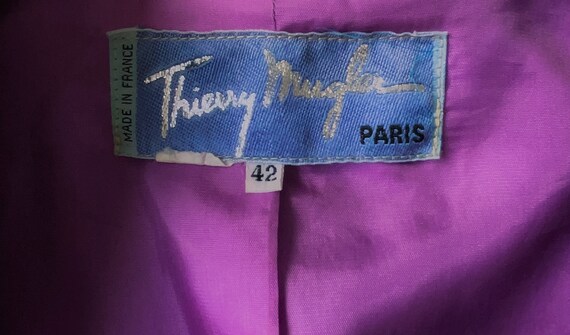 Thierry Mugler FW1989 Archival Sculptural Jacket … - image 7