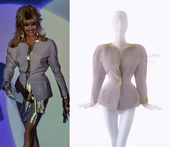 ティエリーミュグレーシルクのジャケット