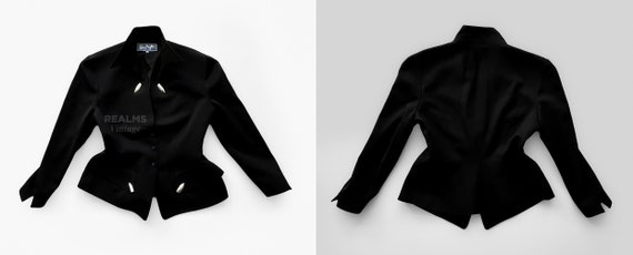 全国送料無料ギフト Buick Hiver Mugler Thierry Collection Dramatic Black 1989 FW 女性情報誌