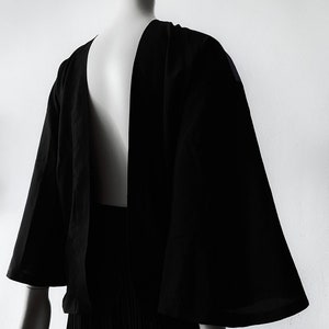 Ossi Originals Loungewear Set 70s Asian Kimono Blouse Palazzo Pants 1970s image 6