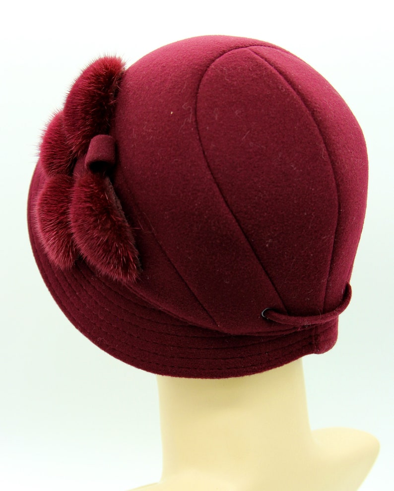 Womens Vintage Hats vika Cashmere Hat Women Etsy