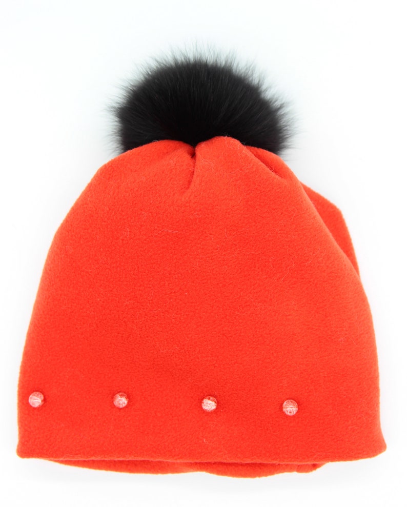 PomPom Hat Pom Pom Hat Beanie Hat Winter Hat Fur PomPom Hat Hat With Pom Pom Women Hat Beanie PomPom Hat Pom Pom Beanie Womens Hat