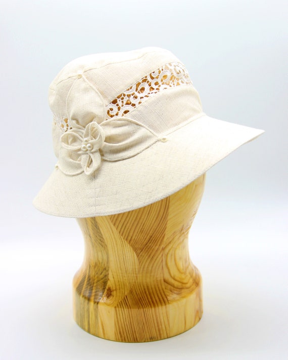 linen hat