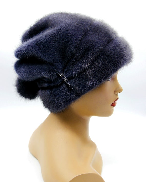 real mink fur hats