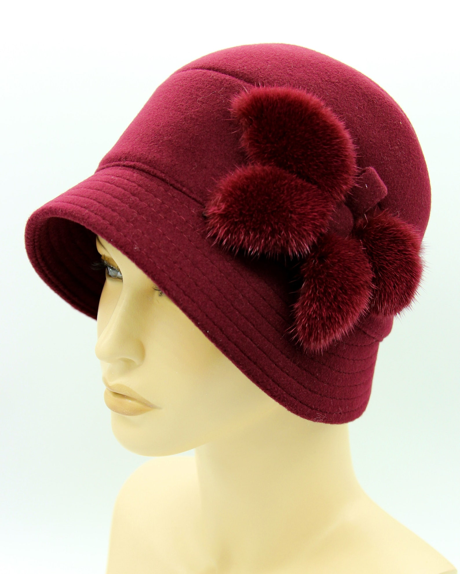 Womens Vintage Hats vika Cashmere Hat Women Etsy