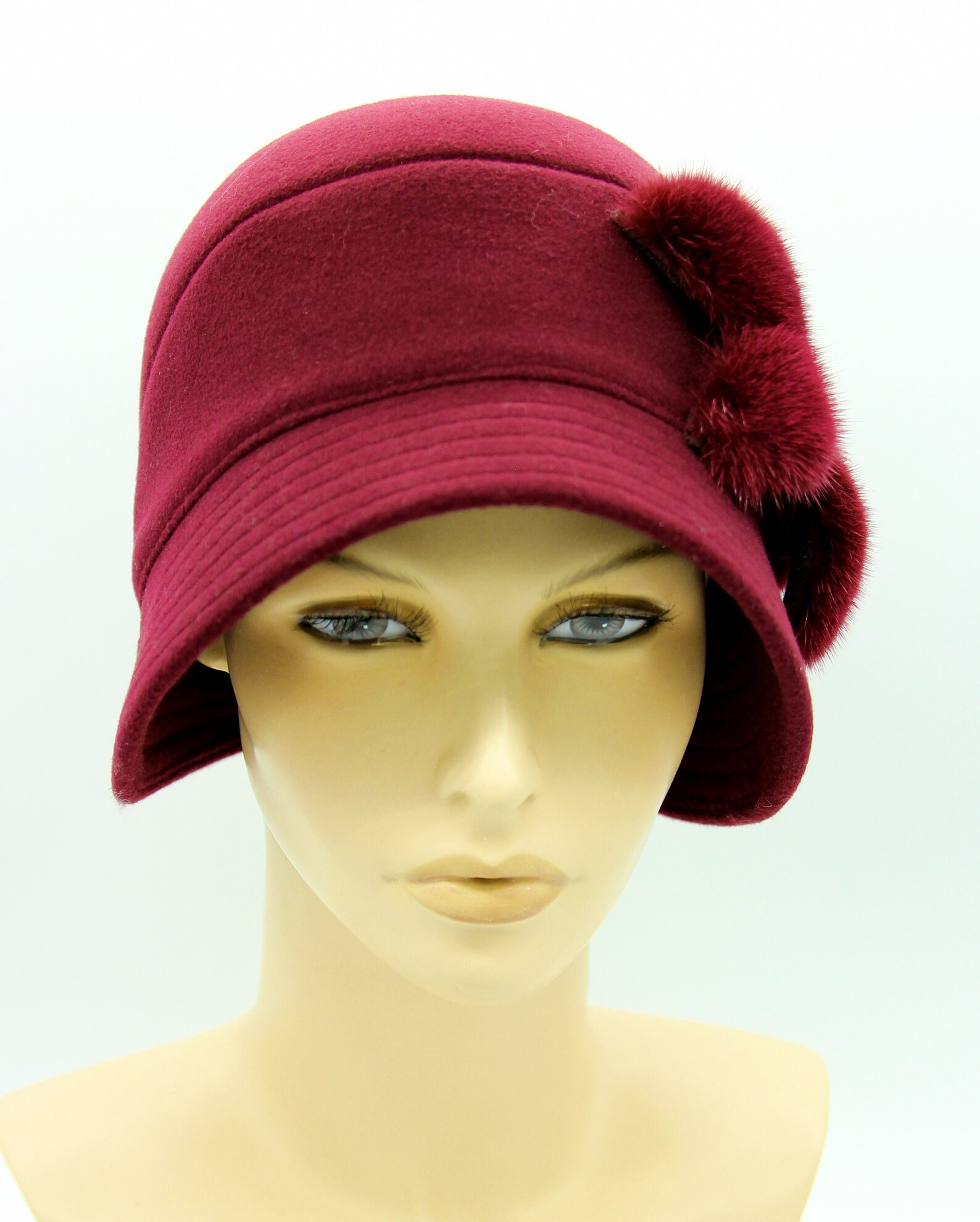 Womens Vintage Hats vika Cashmere Hat Women Etsy