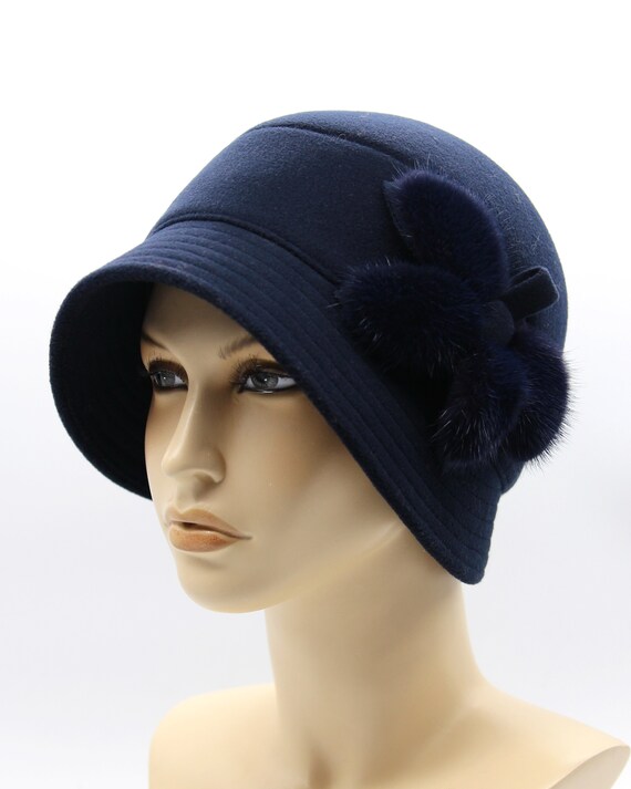 chapeau cloche vintage