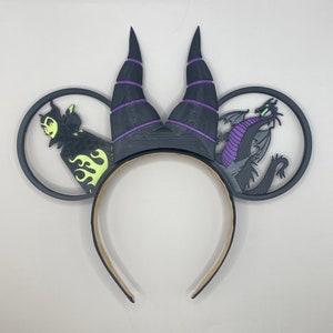 Maleficent 3D Ears