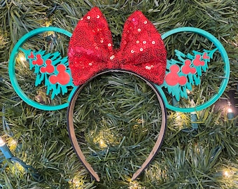 Mickey Christmas Tree 3D Ears