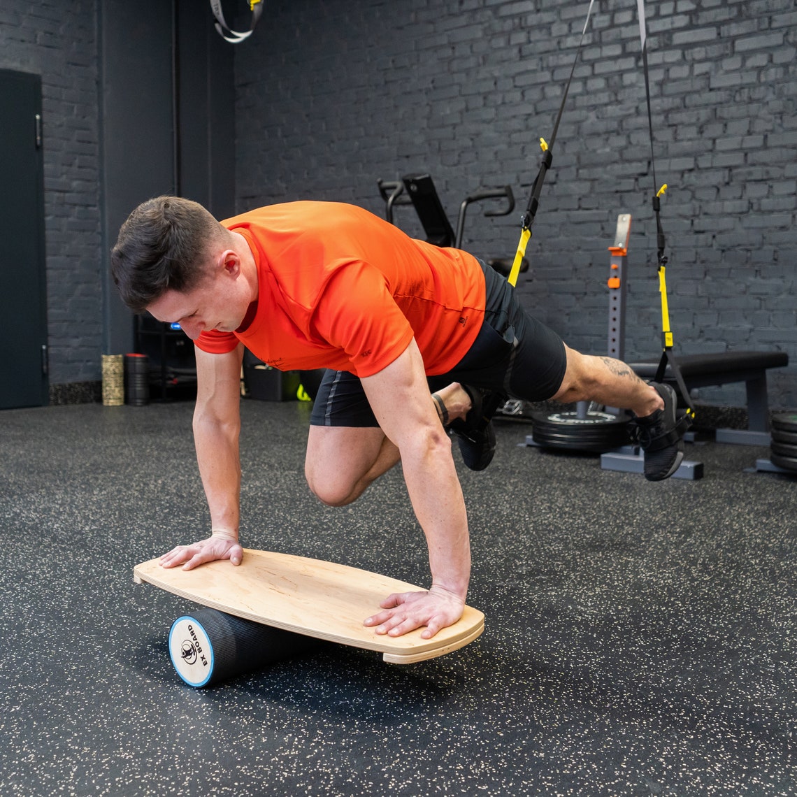 Wooden Balance Board Roller Custom Balance Boards for Etsy