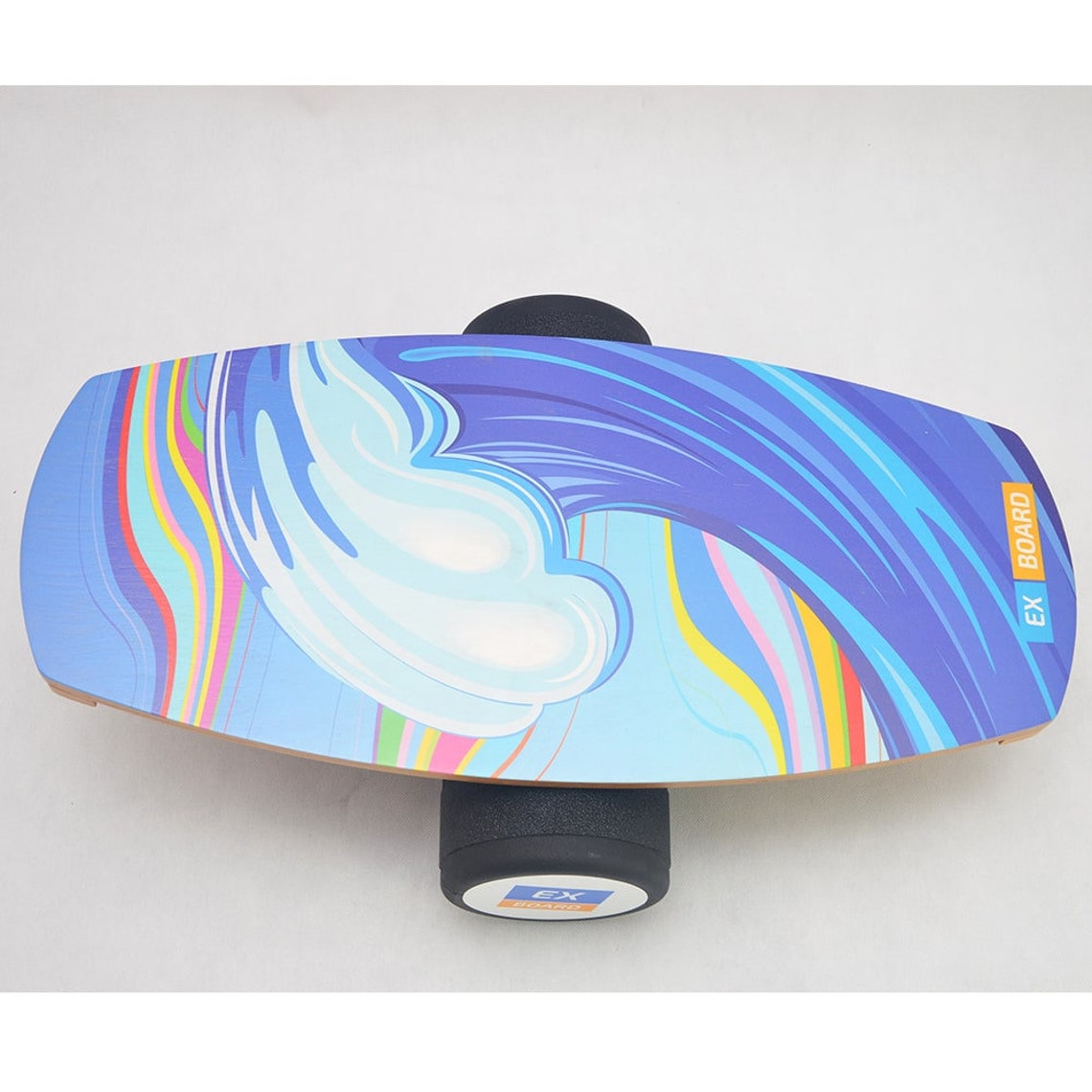 Wave Color balance board with print balance training surf Etsy
