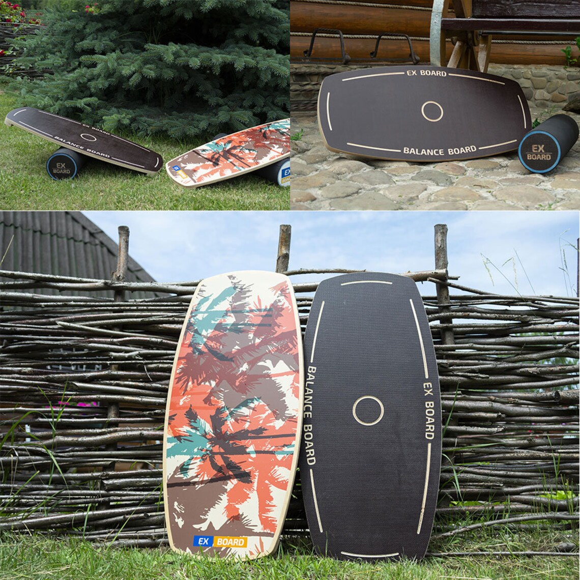 Balance board surf training equipment for family sport Etsy