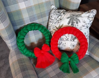 Arm Knit Wreath Online Tutorial Video